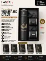 Personalized Vacuum Flask Gift Set (500ml)