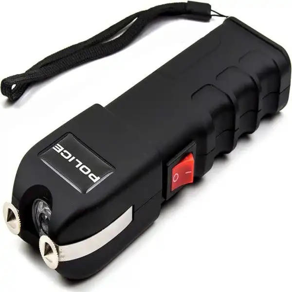 High Voltage Rechargeable Stun Gun Flashlight | Self Defense