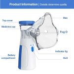 Portable Mesh Nebulizer JSL-W302 |  USB Rechargeable Handheld Nebulizer - Image 5
