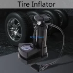 37JE Foot Pump Air Compressor with Pressure Gauge 160 PSI - Image 2