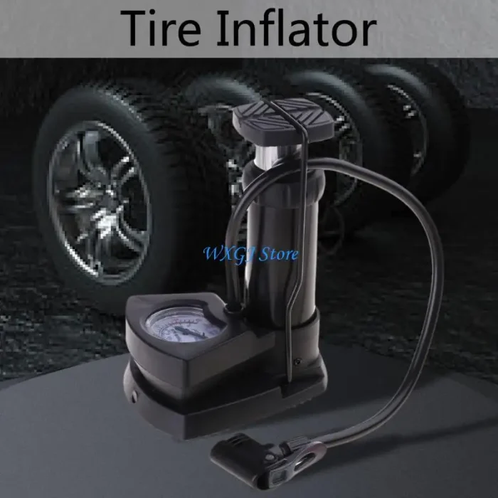 37JE Foot Pump Air Compressor with Pressure Gauge 160 PSI - Image 2