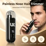High Speed Rechargeable Nose Hair Trimmer Portable Ear & Nose Hair Trimmer - Image 3