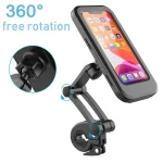 360° Rotating Waterproof Motorcycle Phone Holder