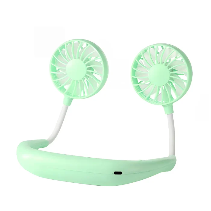 Neck Fan Rechargeable 1200mAh 3 Speeds Hands Free - Image 7