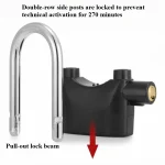 # Motorcycle Bike Alarm Lock – Waterproof Anti-Theft Security Padlock - Image 3