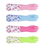 2PCS Waterproof Kitchen Gloves | Thickened Rubber - Image 5