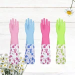 2PCS Waterproof Kitchen Gloves | Thickened Rubber