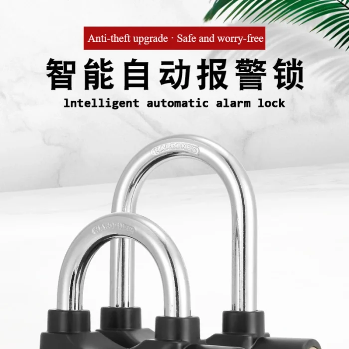 # Motorcycle Bike Alarm Lock – Waterproof Anti-Theft Security Padlock - Image 6
