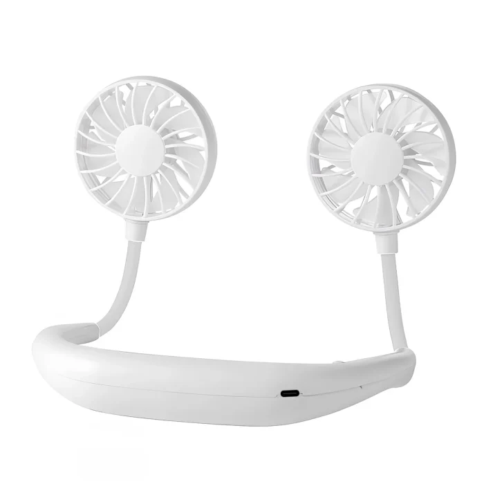 Neck Fan Rechargeable 1200mAh 3 Speeds Hands Free - Image 8