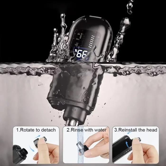 High Speed Rechargeable Nose Hair Trimmer Portable Ear & Nose Hair Trimmer - Image 5