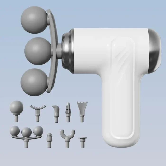 fascia gun-3-fascia-gun-9-replaceable-heads-body-massager - Image 6