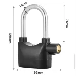 # Motorcycle Bike Alarm Lock – Waterproof Anti-Theft Security Padlock - Image 4