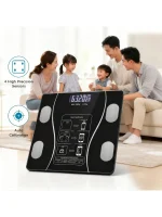1Pcs USB Smart Body Fat Scale Rechargeable Digital Scale - Image 7
