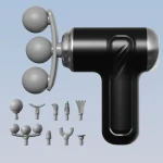 fascia gun-3-fascia-gun-9-replaceable-heads-body-massager - Image 8