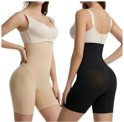 High Waist Seamless Shapewear Shorts Women Tummy Control Butt Lifter Thigh Slimmer Body Shaper Sculpting Underwear Briefs