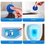 Blue Auto Flush Toilet Cleaner Tablets – Long Lasting Toilet Tank Cleaner - Image 6