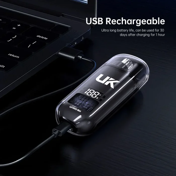 High Speed Rechargeable Nose Hair Trimmer Portable Ear & Nose Hair Trimmer - Image 6