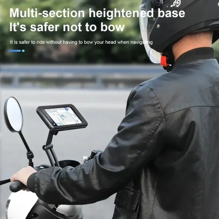 360° Rotating Waterproof Motorcycle Phone Holder - Image 5