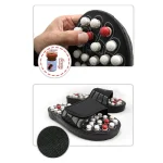 Acupressure Foot Massager Plantar Fasciitis Relief Acupoint Reflexology Stimulation Massage Sandals Slippers Shoes - Image 3