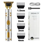 All in one Multi-function Electric Shaver Portable Shaving Razor Men Beard Trimmer Machine Razor Hair Trimmer T-blade Clippers - Image 22