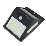 PIR Motion Sensor 100LED Sunlight Control 3 Sided Solar Energy Street Light Yard Path Home Garden Solar Power Lamp Wall Light - Image 2