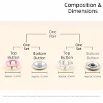 50/100Sets DIY Craft Five Claw Buckle Clamp Set Multi-Purpose 9.5mm Snaps Buttons Snap Fastener Kit Colorful Invisible - Image 6