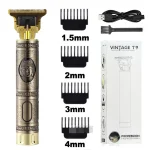 All in one Multi-function Electric Shaver Portable Shaving Razor Men Beard Trimmer Machine Razor Hair Trimmer T-blade Clippers - Image 30