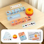 Alphabet Letter Blocks Word Spelling Game – Montessori Phonics Educational Toy - Image 11