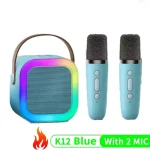 K12 Bluetooth Karaoke Machine – Portable 5W Speaker with Wireless Microphone & RGB Light - Image 10