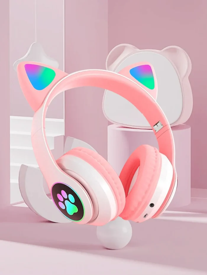 Cat Ear Wireless Headphones Jerry 5.0 – Bluetooth Music & Gaming Headset - Image 8
