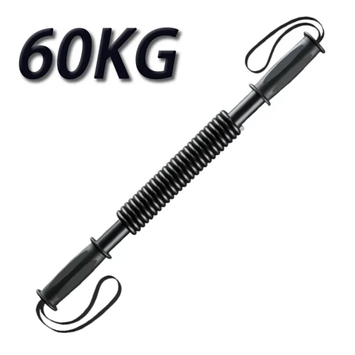10-60kg Spring Arm Strength Device Adjustable Muscle Training Arm Trainer Foldable Spring Bar Resistance Bend Bar Chest Workout - Image 11