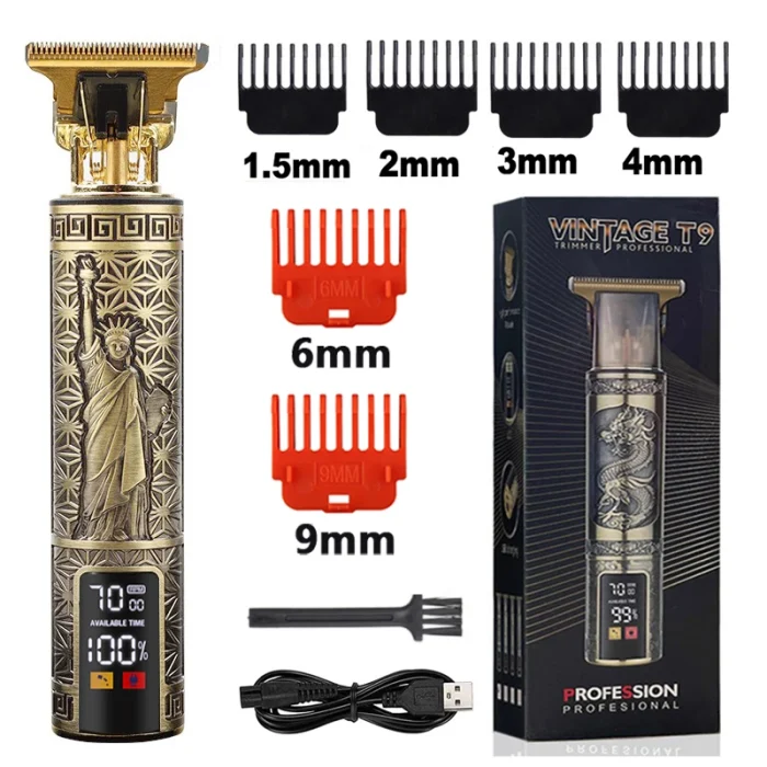All in one Multi-function Electric Shaver Portable Shaving Razor Men Beard Trimmer Machine Razor Hair Trimmer T-blade Clippers - Image 21