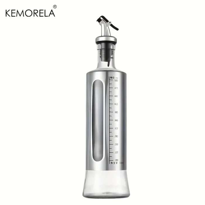 Glass Oil Dispenser Bottle with Scale – Olive Oil, Sauce & Seasoning Container - Image 8