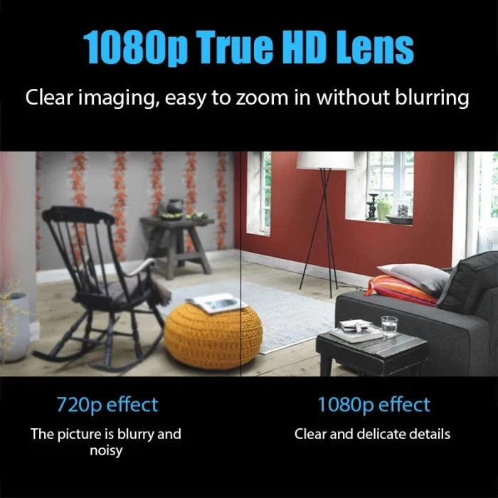 1080P HD Mini WiFi Camera with Night Vision - Image 4