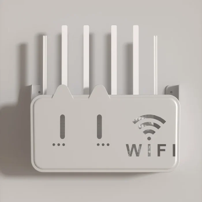 No-Drill Multi-Device Holder – Adhesive Shelf for WiFi Router, Modem & Multi-Device - Image 10