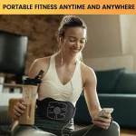 EMS Abdominal Massager Belt – USB Rechargeable Electric Waist Fitness Belt - Image 6