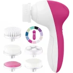 Electric 5-in-1 Facial Cleansing Brush, Multi-functional Rotating Massage Pore Cleansing Beauty Device Pore Cleaner - Image 10