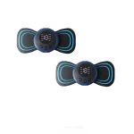 EMS Pulse Neck Massager Sticker Tens Cervical Massageador Back Masajeador Patch Muscle Stimulator Pain Relief Gel Pads Stretcher - Image 9