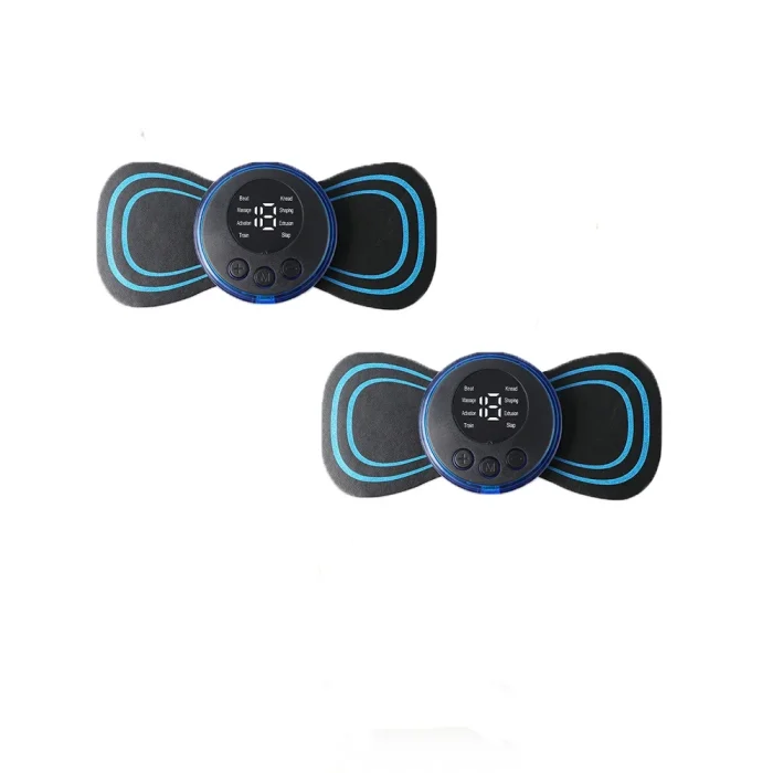 EMS Pulse Neck Massager Sticker Tens Cervical Massageador Back Masajeador Patch Muscle Stimulator Pain Relief Gel Pads Stretcher - Image 9