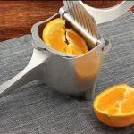 Manual Juicer, Fruit Juice Squeezer, Detachable Heavy Duty Easy Manual Citrus Squeezer Press Juicer Extractor Tool, Aluminum - Image 5