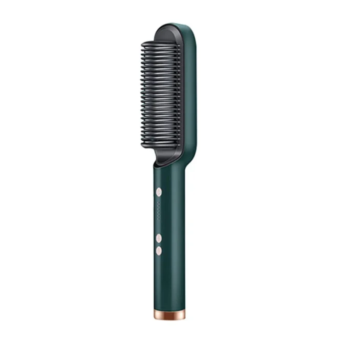 New Dual-Purpose Heated Straightening And Curling Comb With Negative Ions That Won’T Damage Your Hair Hair Straightenercomb - Image 7