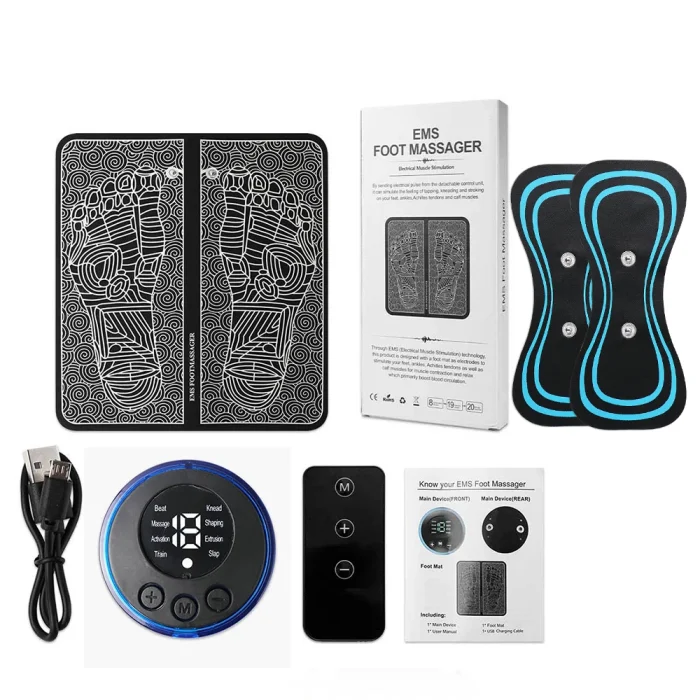 Electric Foot Massager Pad EMS Muscle Stimulator - Image 8
