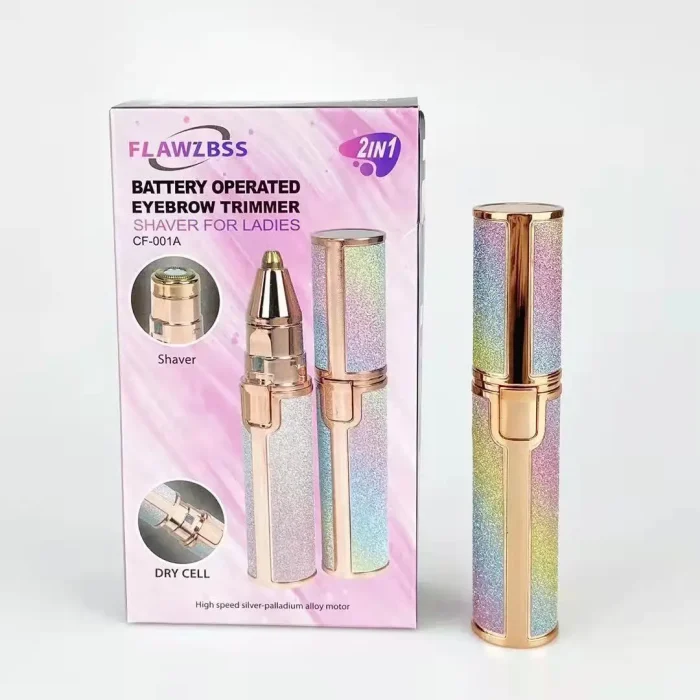 2-in-1 Portable Electric Women’s Shaver & Eyebrow Trimmer - Image 8