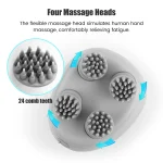 Wireless Head Massager – Electric Scalp & Head Massage Relaxation Device - Image 3