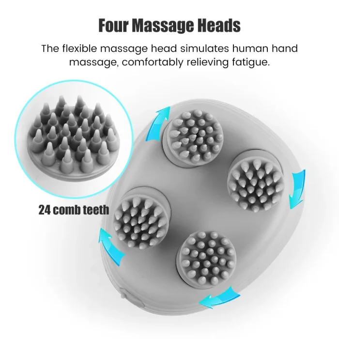 Wireless Head Massager – Electric Scalp & Head Massage Relaxation Device - Image 3