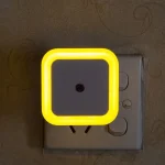 1-4pcs LED Wireless Sensor Night Light – Mini Square Automatic Light with EU/US Plug - Image 10