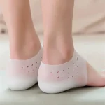 1pair Invisible Height Increase 5CM Silicone Socks Gel Heel Pads Orthopedic Arch Support Heel Cushion Insoles Foot Massage Pad - Image 9