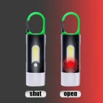 Portable COB Keychain Flashlight – USB Rechargeable Mini LED Work Light - Image 5