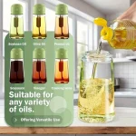 2 In1 Oil Spray Bottle Plastic Kitchen Barbecue Cooking Olive Oil Dispenser Oil Jar Baking Vinegar Soy Sauce Spray Container - Image 5