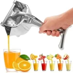 Stainless Steel Manual Citrus Juicer | Quick Juice Extractor with Slag-Juice Separation for Oranges/Lemons - Image 2